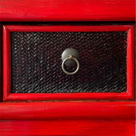 Hall Alexandra House Living Red 35 x 80 x 85 cm