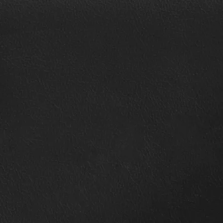 Cadre de lit sans matelas Zadar noir et blanc 200x200 cm similicuir