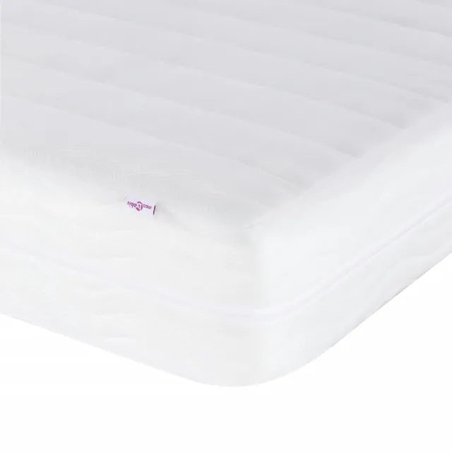 Lit avec matelas Dover blanc et noir 90x190 cm similicuir