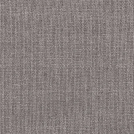 Lit avec matelas Dover taupe 90x200 cm tissu