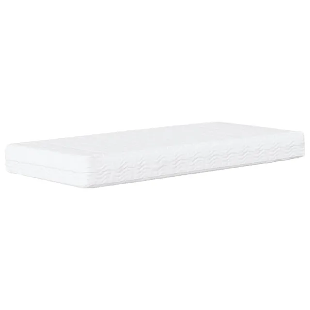 Lit avec matelas Dover vert foncé 90x200 cm velours