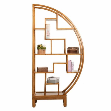 Estantería Alexandra House Living Marrón Madera Madera de olmo 26 x