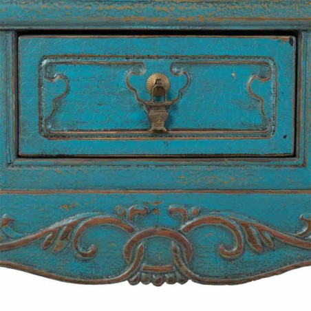 Meuble d'Entrée avec Tiroirs Alexandra House Living Bleu 37 x 78 x 13