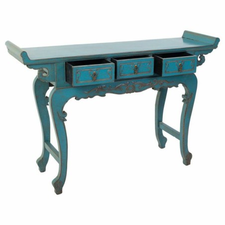 Meuble d'Entrée avec Tiroirs Alexandra House Living Bleu 37 x 78 x 13