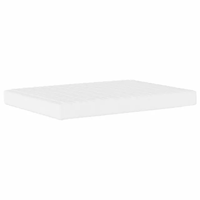 Lit avec matelas Dover vert foncé 120x200 cm velours