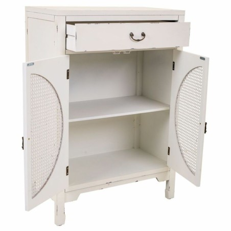 Zijtafel met lades Alexandra House Living Wit 36 x 100 x 70 cm