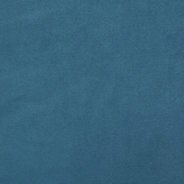 Lit avec matelas Dover bleu 140x200 cm velours