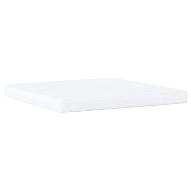 Lit avec matelas Dover vert foncé 200x200 cm velours