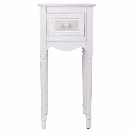 Nachttisch Alexandra House Living Weiß 26 x 72 x 33 cm 2
