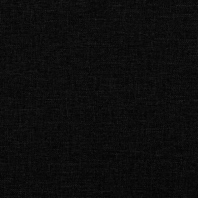 Lit avec matelas Hvar noir 90x190 cm tissu