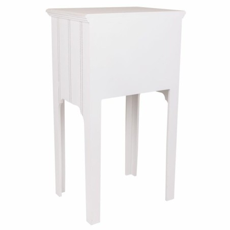 Nightstand Alexandra House Living White 28 x 69 x 38 cm