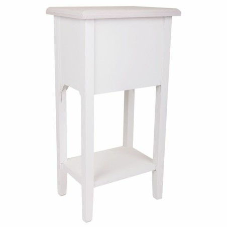 Nachtkastje Alexandra House Living Wit 26 x 69 x 37 cm