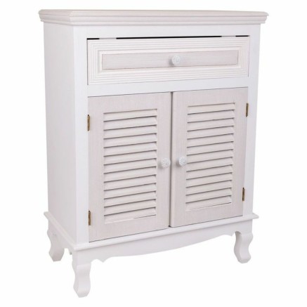 Hall Table with Drawers Alexandra House Living White 30 x 78 x 60 cm