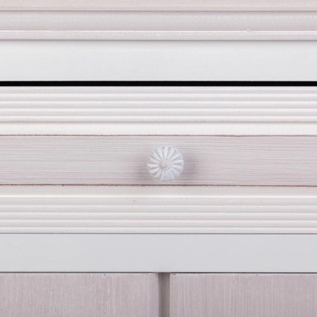 Hall Table with Drawers Alexandra House Living White 30 x 78 x 60 cm