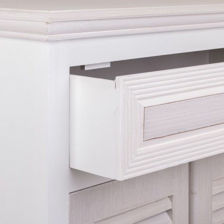 Hall Table with Drawers Alexandra House Living White 30 x 78 x 60 cm