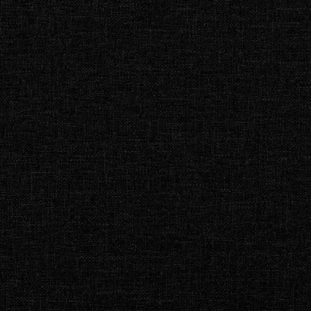 Lit avec matelas Hvar noir 120x200 cm tissu