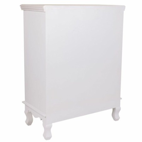 Zijtafel met lades Alexandra House Living Wit 30 x 78 x 60 cm