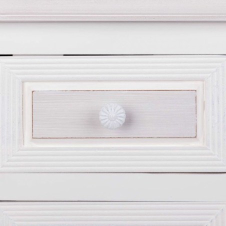 Recibidor con Cajones Alexandra House Living Blanco 32 x 84 x 66 cm