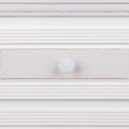 Nightstand Alexandra House Living White 33 x 68 x 41 cm 2