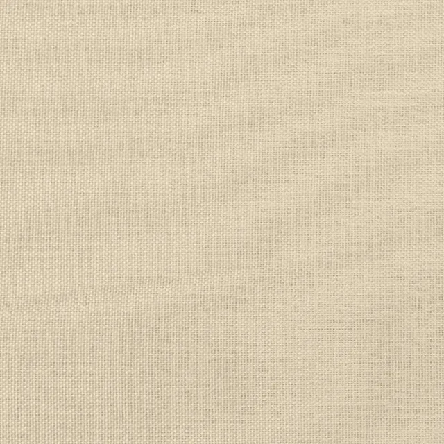 Lit avec matelas Hvar crème 180x200 cm tissu