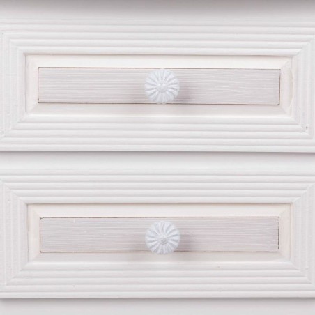 Nightstand Alexandra House Living White 34 x 57 x 42 cm
