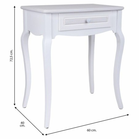 Konsolentisch mit Schubladen Alexandra House Living Weiß 40 x 72 x 60