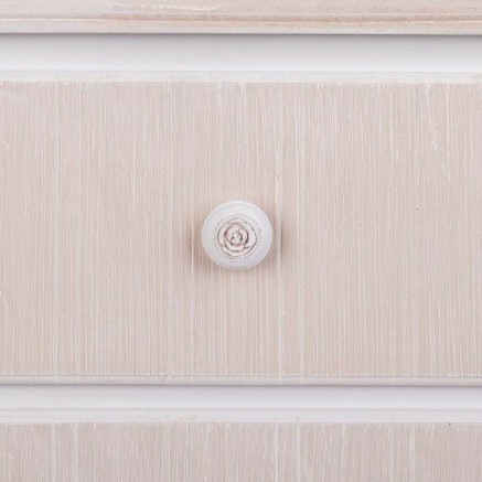 Cajonera Alexandra House Living Blanco Madera MDF 26 x 80 x 31 cm 2