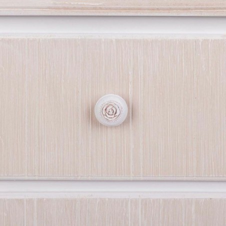 Cassettiera Alexandra House Living Bianco Legno MDF 26 x 80 x 31 cm