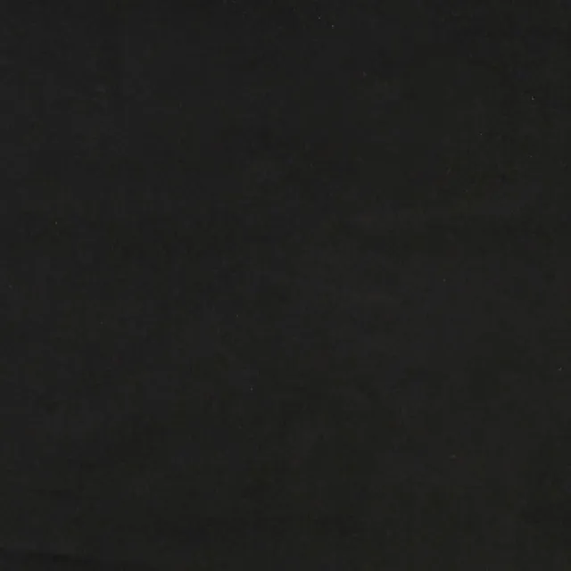 Lit avec matelas Hanko noir 160x200 cm velours