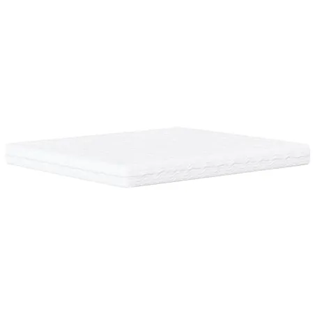 Lit avec matelas Hanko vert foncé 160x200 cm velours
