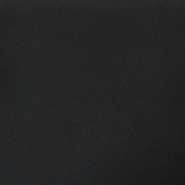 Lit avec matelas Hvar noir 100x200 cm similicuir