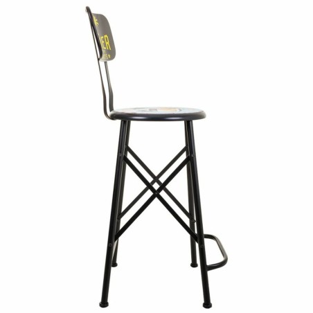 Hocker Alexandra House Living Schwarz Eisen 40 x 100 x 46 cm