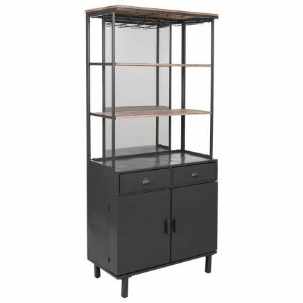 Display Standaard Alexandra House Living Ijzer Sparrenhout ø 8 x 19 c