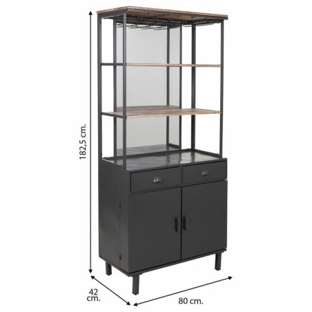 Stand Espositore Alexandra House Living Ferro Legno di abete ø 8 x 19