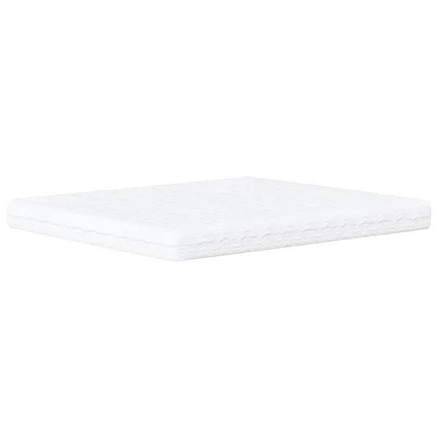 Lit avec matelas Hvar noir 180x200 cm similicuir