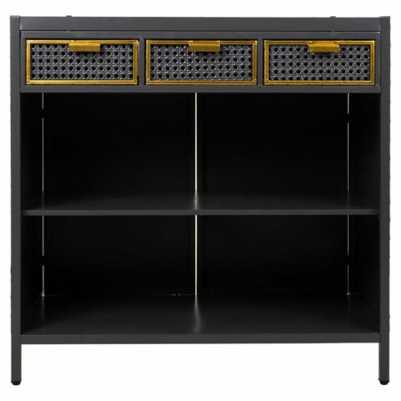 Credenza Alexandra House Living Grigio Ferro Legno di abete 40 x 79 x