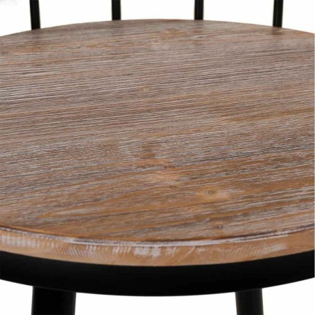 Taburete Alexandra House Living Marrón Hierro Madera de abeto 41 x 88