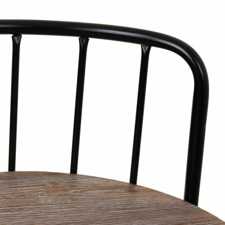Sgabello Alexandra House Living Marrone Ferro Legno di abete 41 x 88 x
