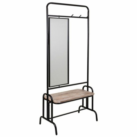 Ingresso Alexandra House Living Nero 45 x 181 x 77 cm