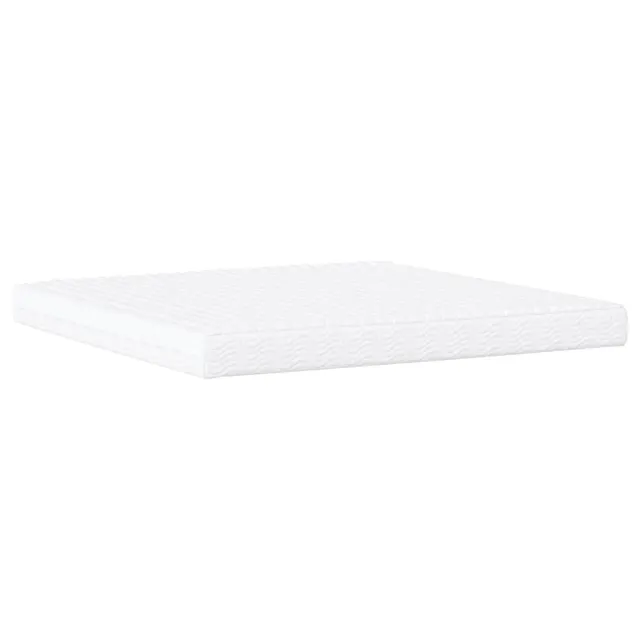 Lit Viana avec matelas cappuccino 200x200 cm similicuir