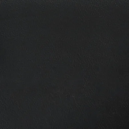 Lit Viana avec matelas noir et blanc 200x200 cm similicuir