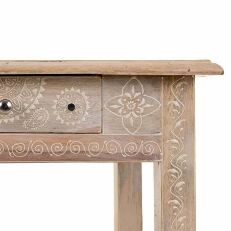 Zijtafel met lades Alexandra House Living Wit Natuurlijk 40 x 76 x 135
