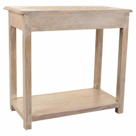 Zijtafel met lades Alexandra House Living Wit Natuurlijk 40 x 76 x 135