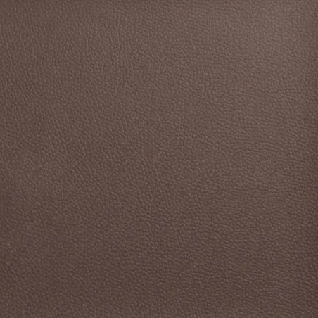 Lit avec matelas Zadar marron 160x200 cm similicuir