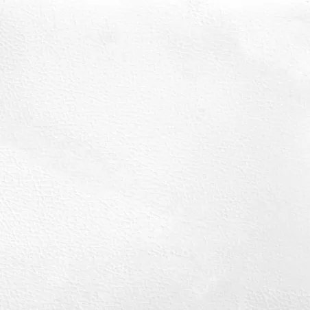 Lit avec matelas Zadar blanc et noir 160x200 cm similicuir