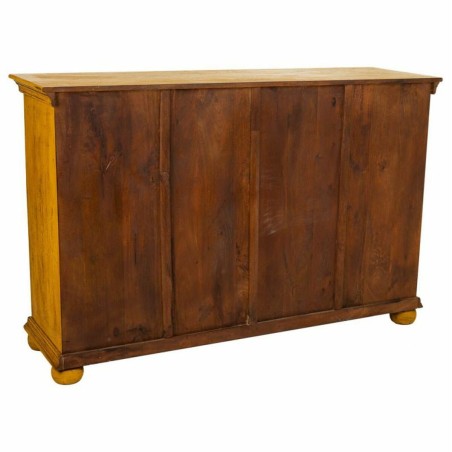 Buffet Alexandra House Living Jaune Fer Bois de manguier 45 x 96 x 147