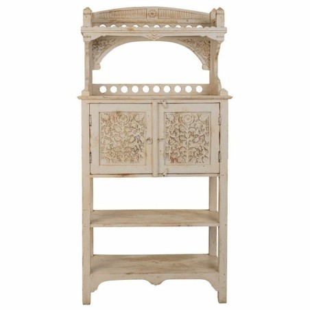 Sideboard Alexandra House Living White Iron Mango wood 35 x 150 x 75 c