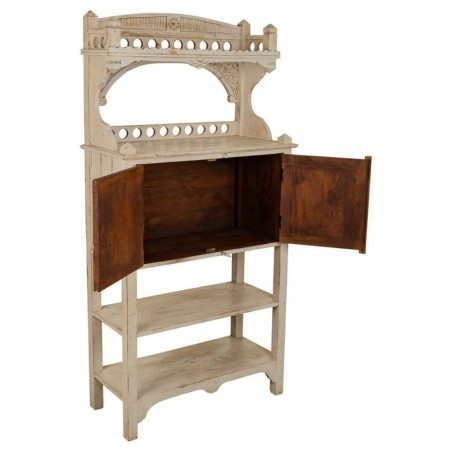 Sideboard Alexandra House Living White Iron Mango wood 35 x 150 x 75 c