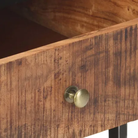 Table basse 90x50x40 cm Bois d'acacia brut