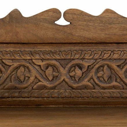 Dientafel Alexandra House Living Bruin Ijzer Mangohout 42 x 85 x 70 cm 2
